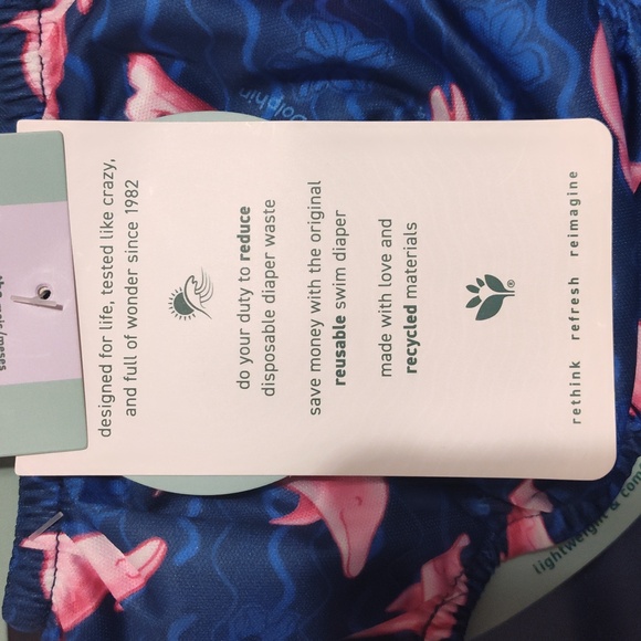 NWT Green Sprouts Eco Snap Swim Diaper - Picture 5 of 6